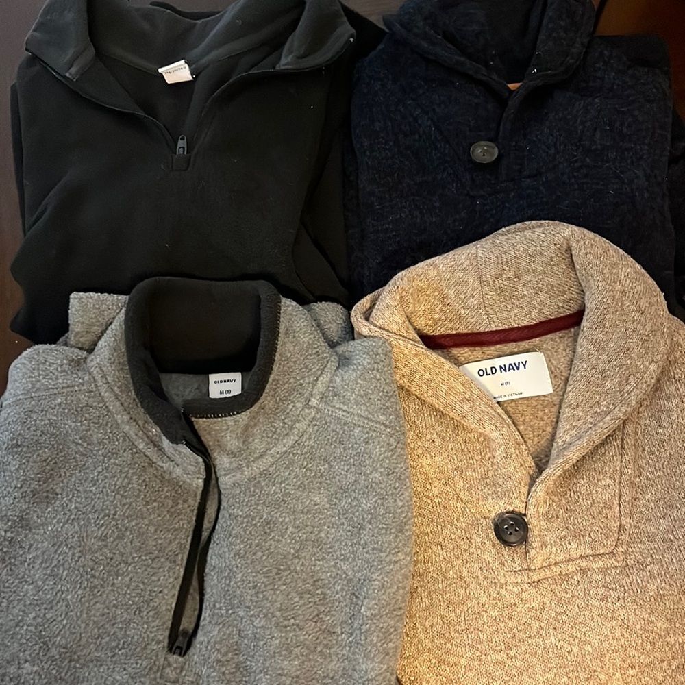 Boys size 8 sweater bundle